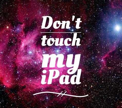 dont touch my ipad wallpaper anime